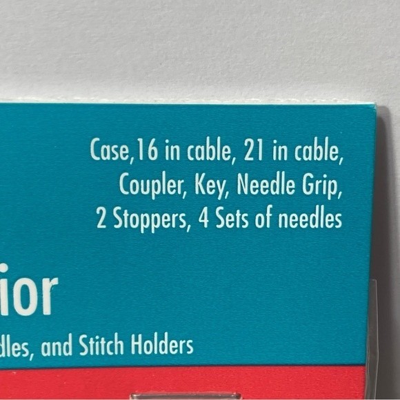 Boye Needle Master Junior Circular Knitting Needle Kit for Beginners 16pc - Picture 6 of 16